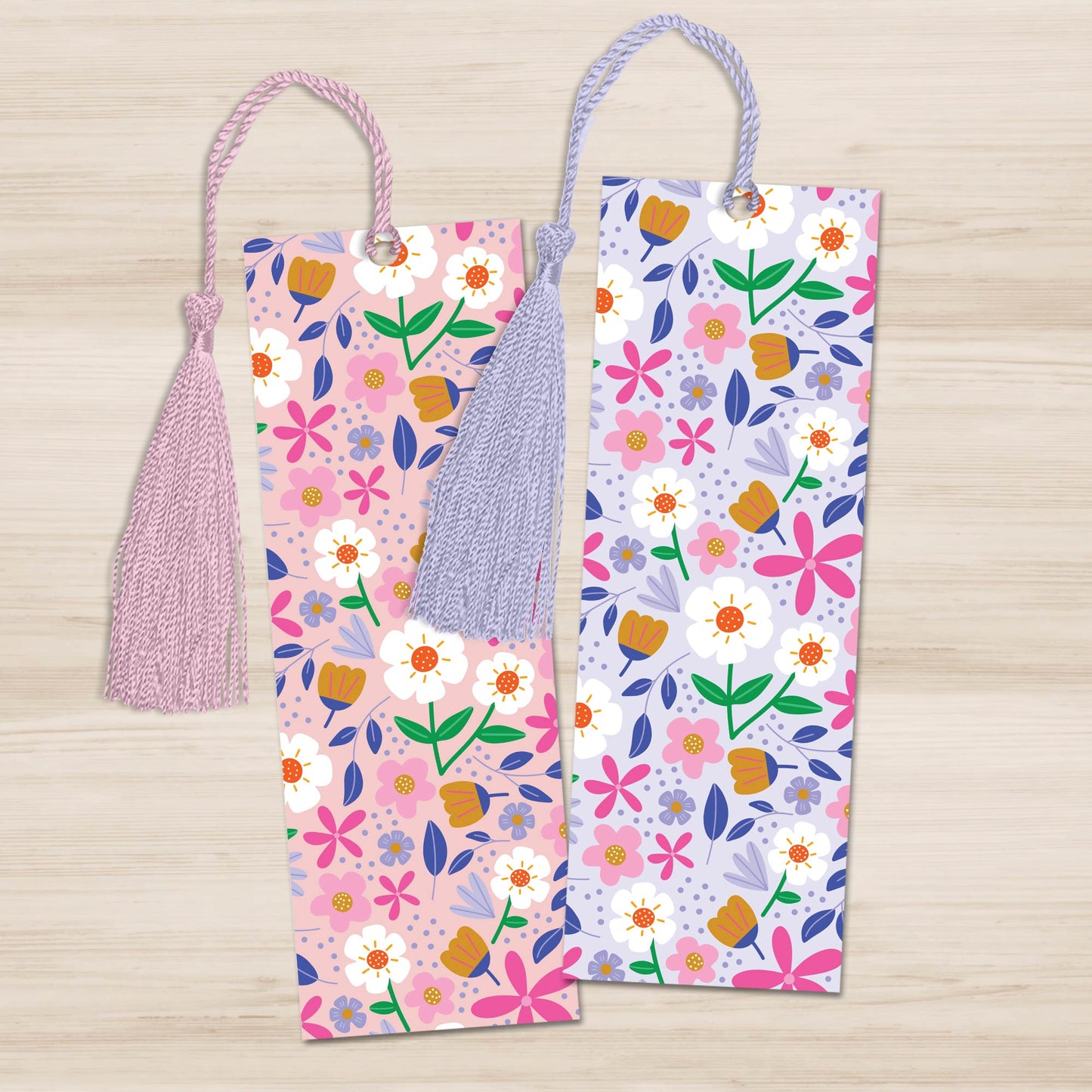 Bookmark: Set of 2 Floral Blooms