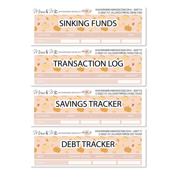 Budget Kit: Halloween Pumpkins