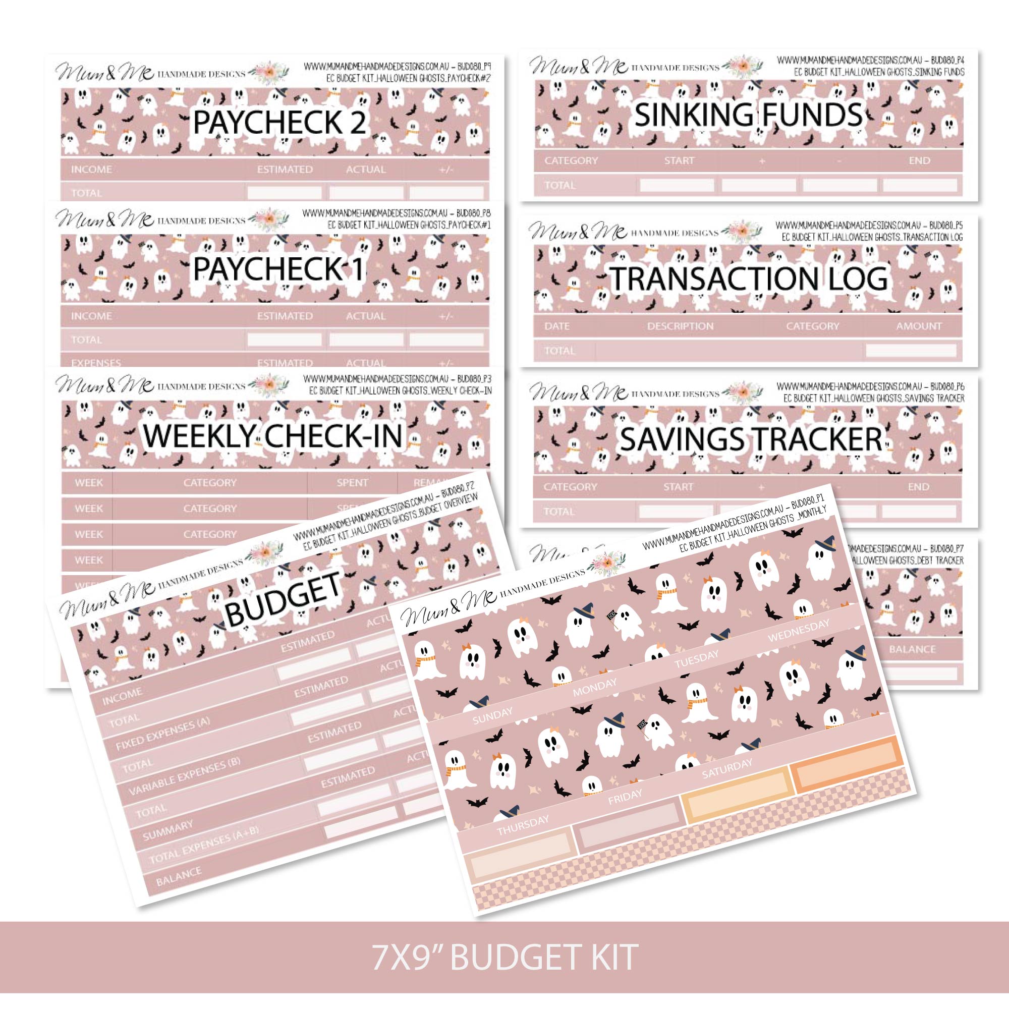 Budget Kit: Halloween Ghosts