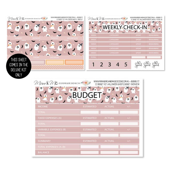 Budget Kit: Halloween Ghosts