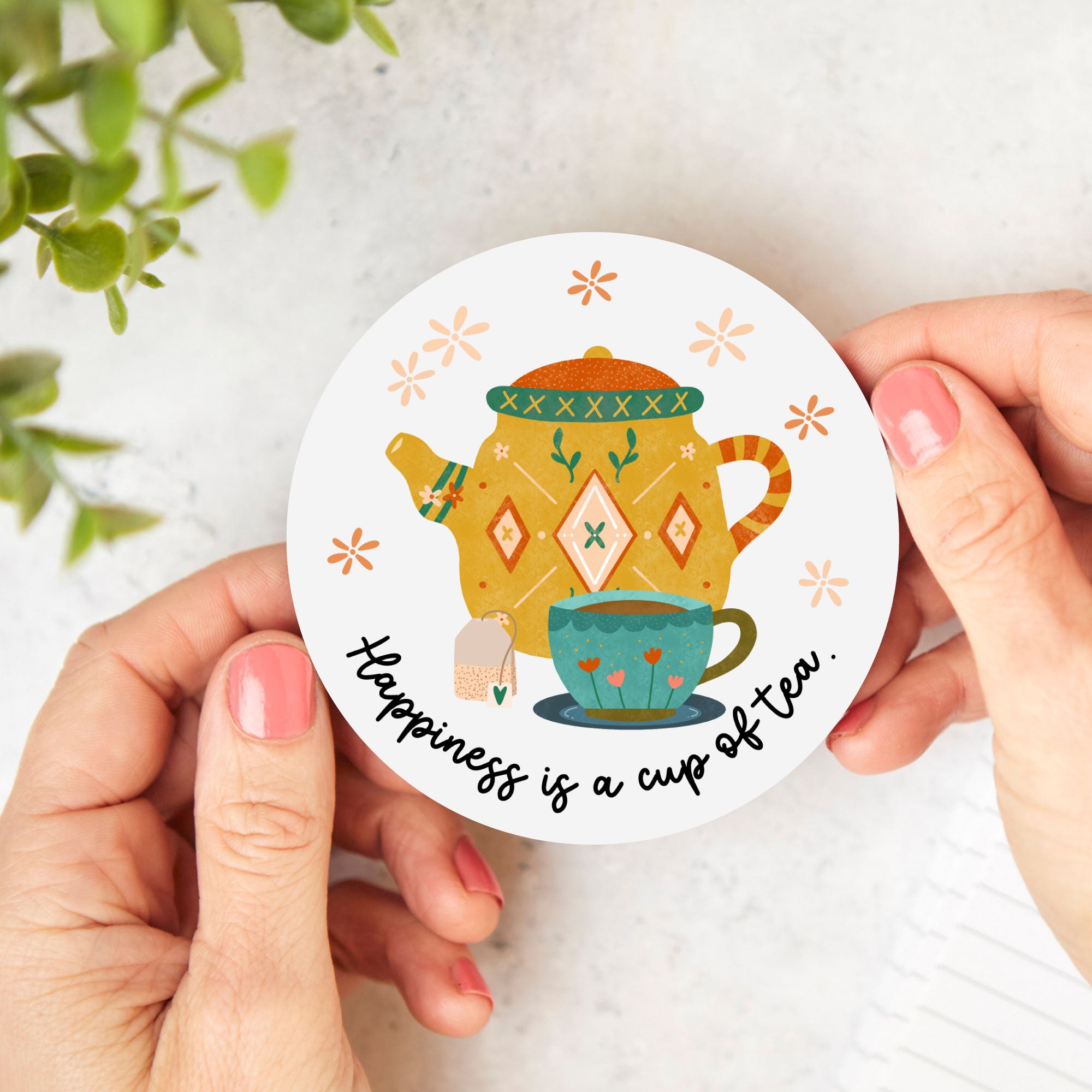 Coaster: Happiness is a Cup of Tea