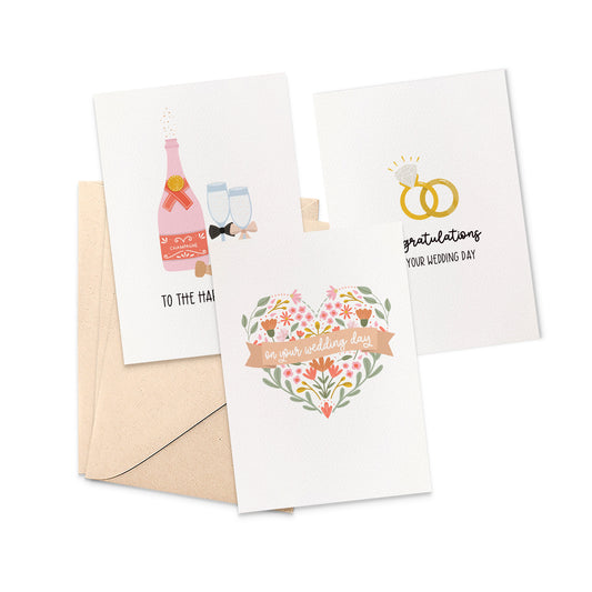 Set of 3: Wedding