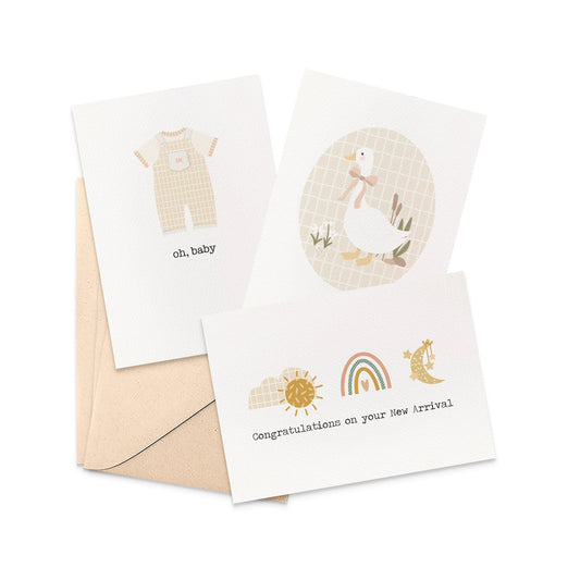 Set of 3: New Baby
