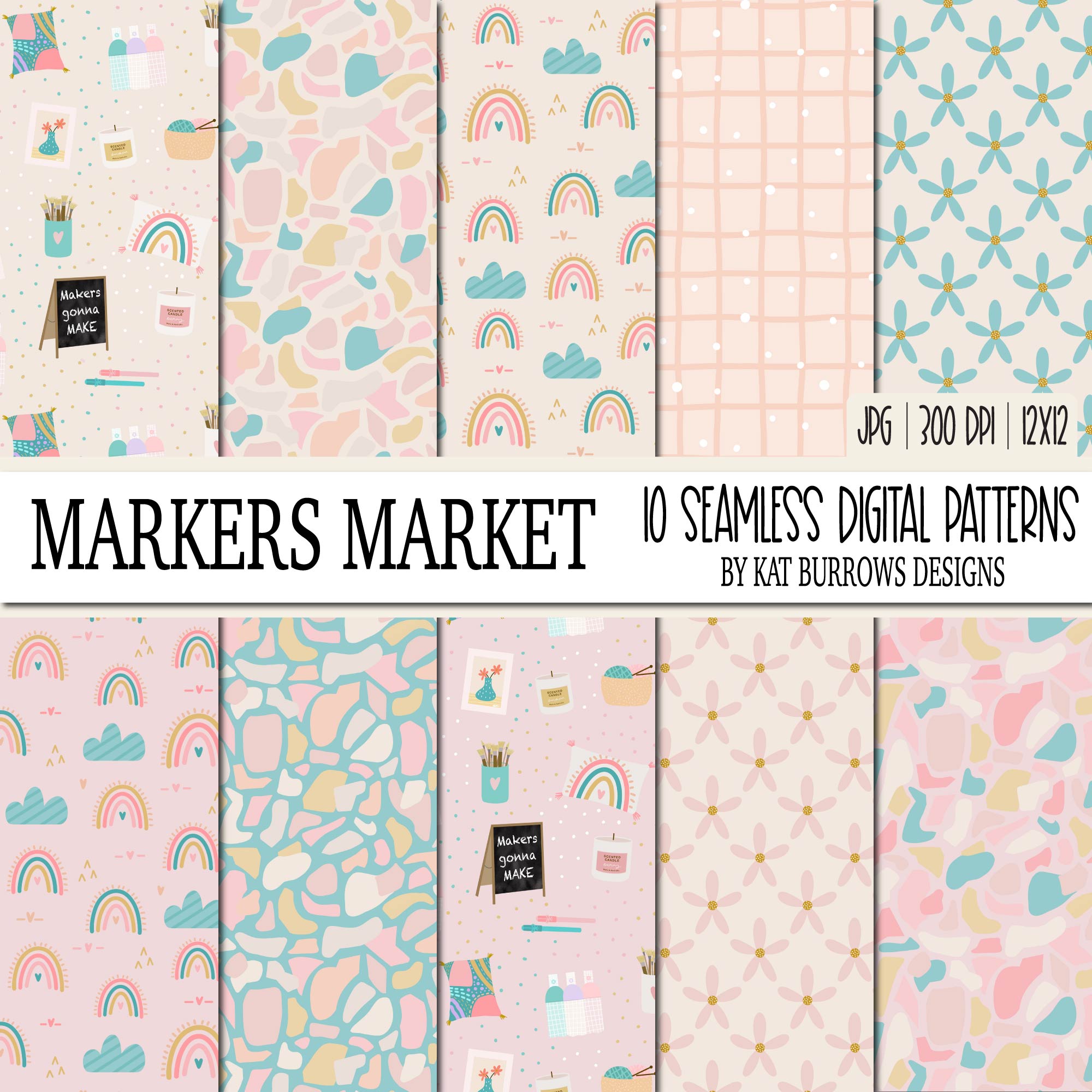 Seamless Patterns: Makers Market