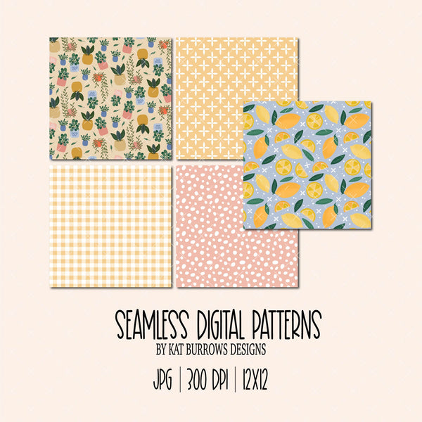 Seamless Patterns: Welcome Home