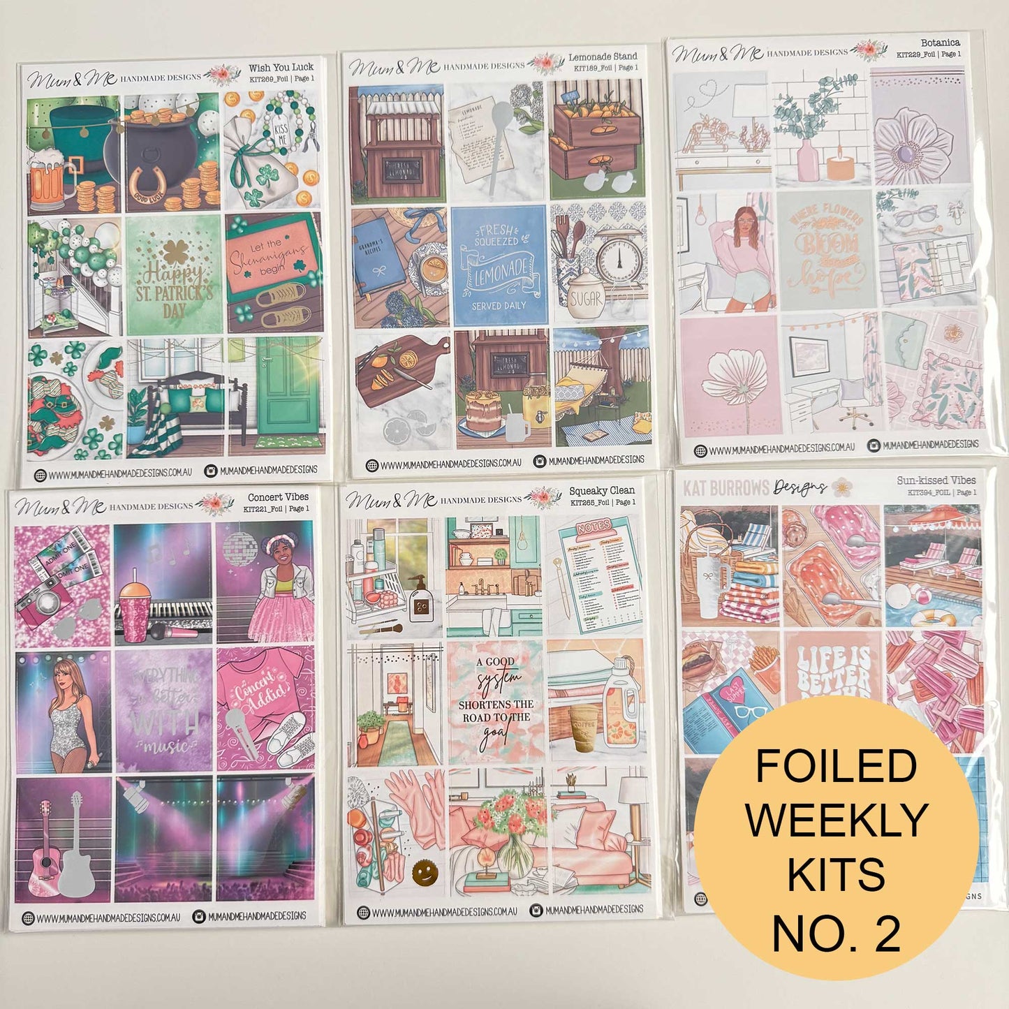 Grab Bag 2026: FOILED Weekly Kits
