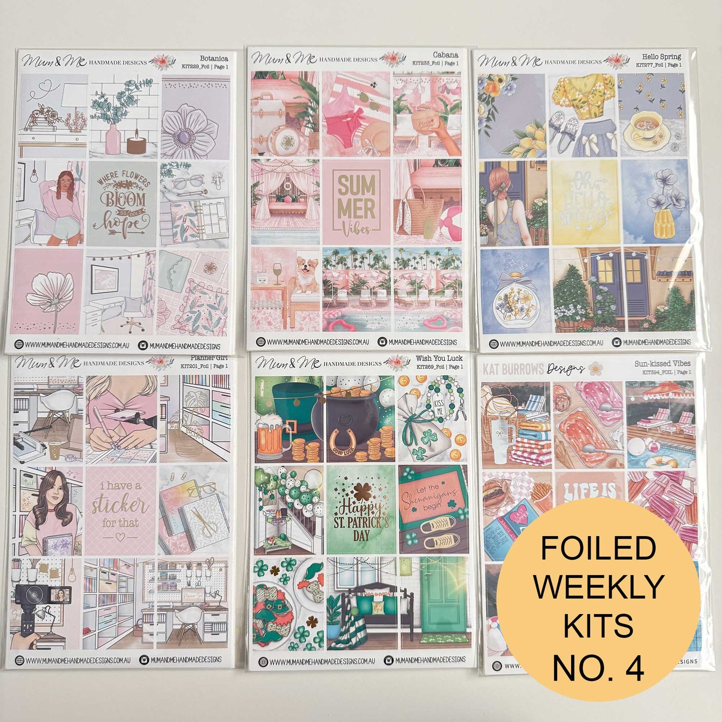 Grab Bag 2026: FOILED Weekly Kits