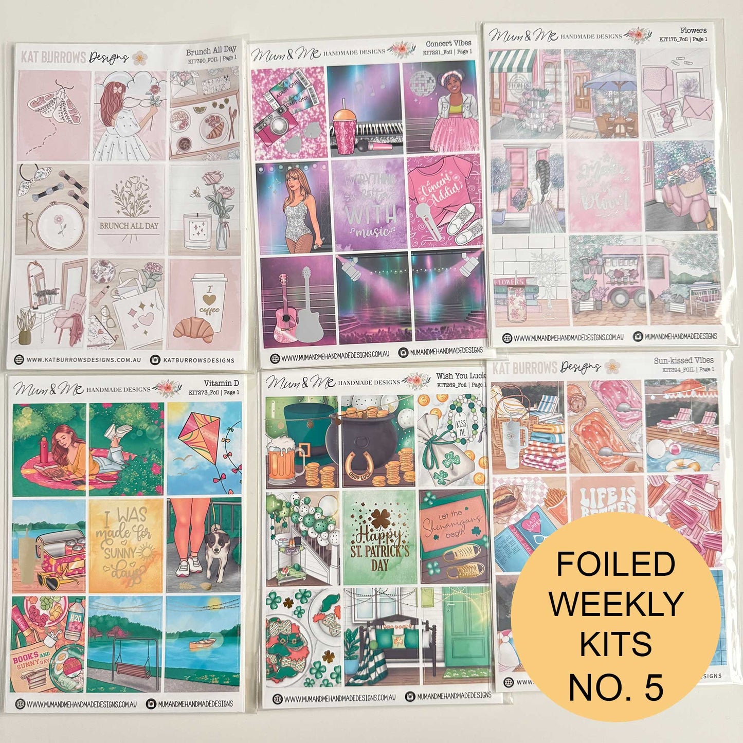 Grab Bag 2026: FOILED Weekly Kits