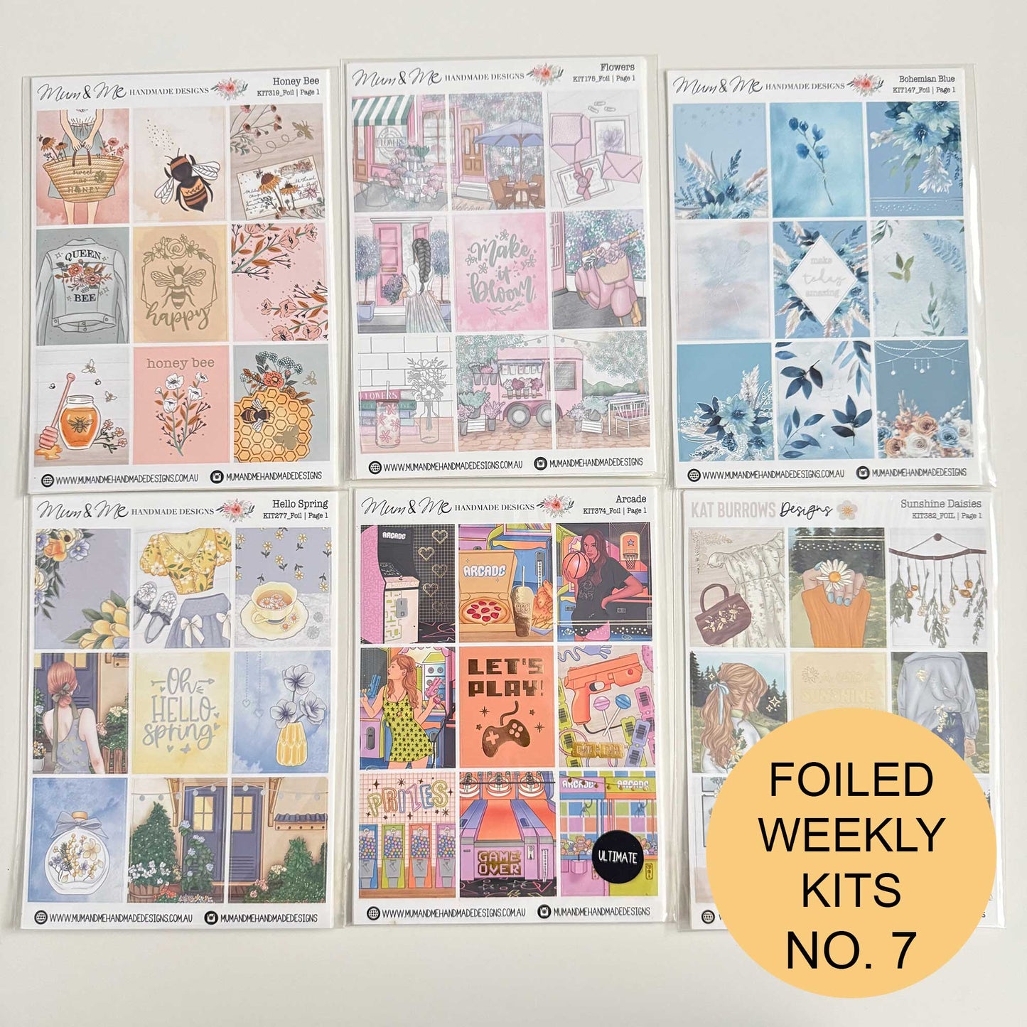 Grab Bag 2026: FOILED Weekly Kits