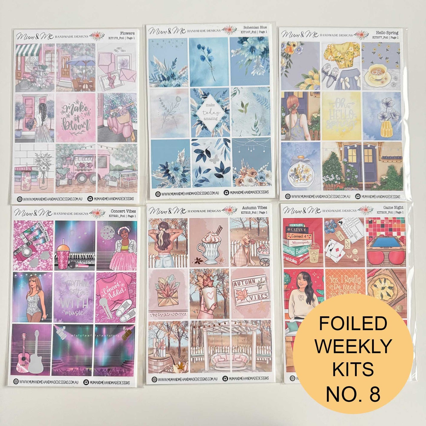 Grab Bag 2026: FOILED Weekly Kits