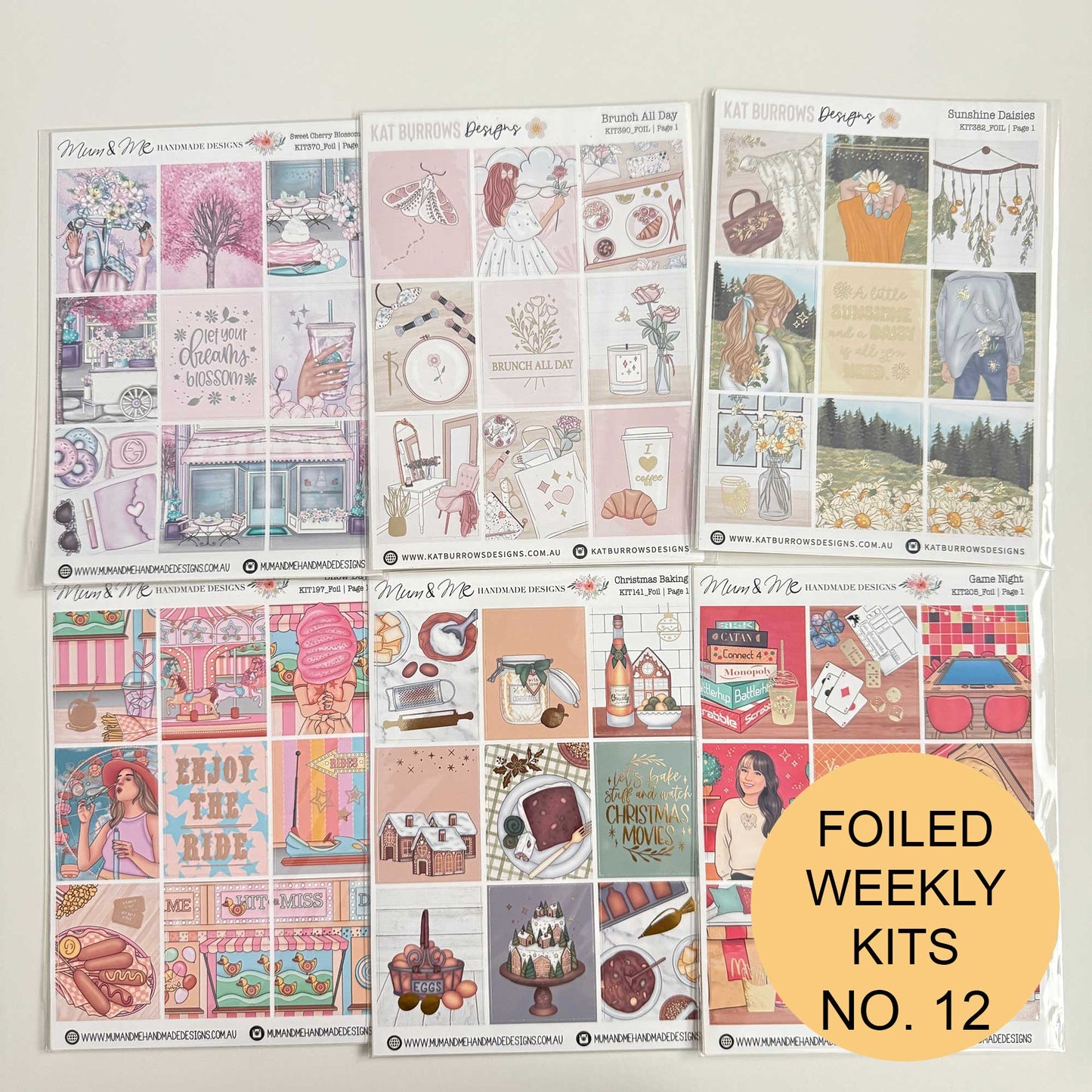 Grab Bag 2026: FOILED Weekly Kits