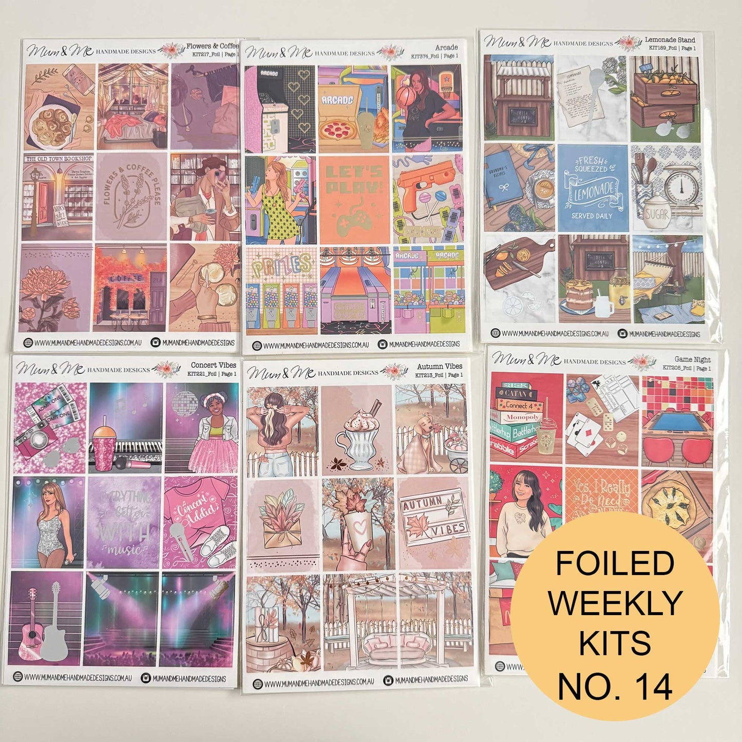 Grab Bag 2026: FOILED Weekly Kits