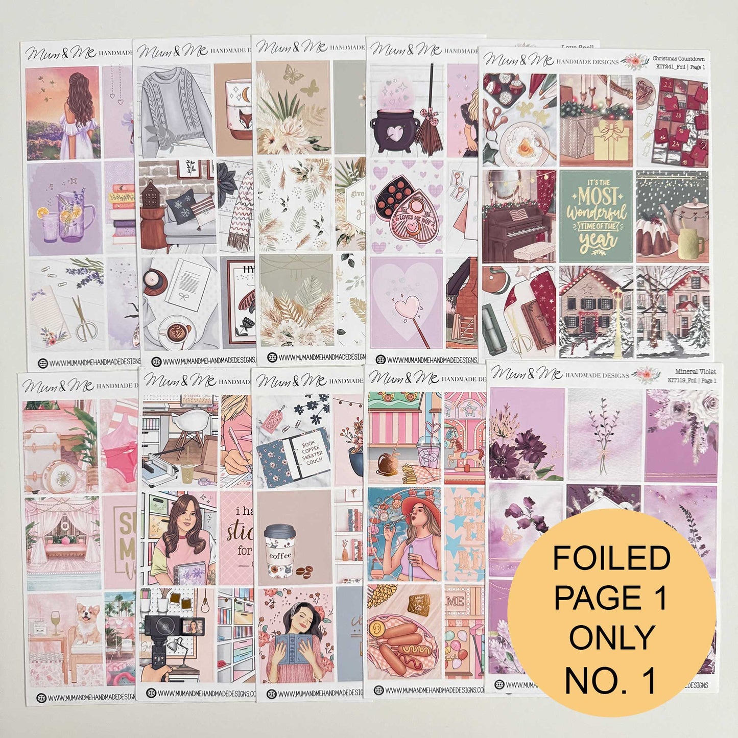 Grab Bag 2026: FOILED Washi P1