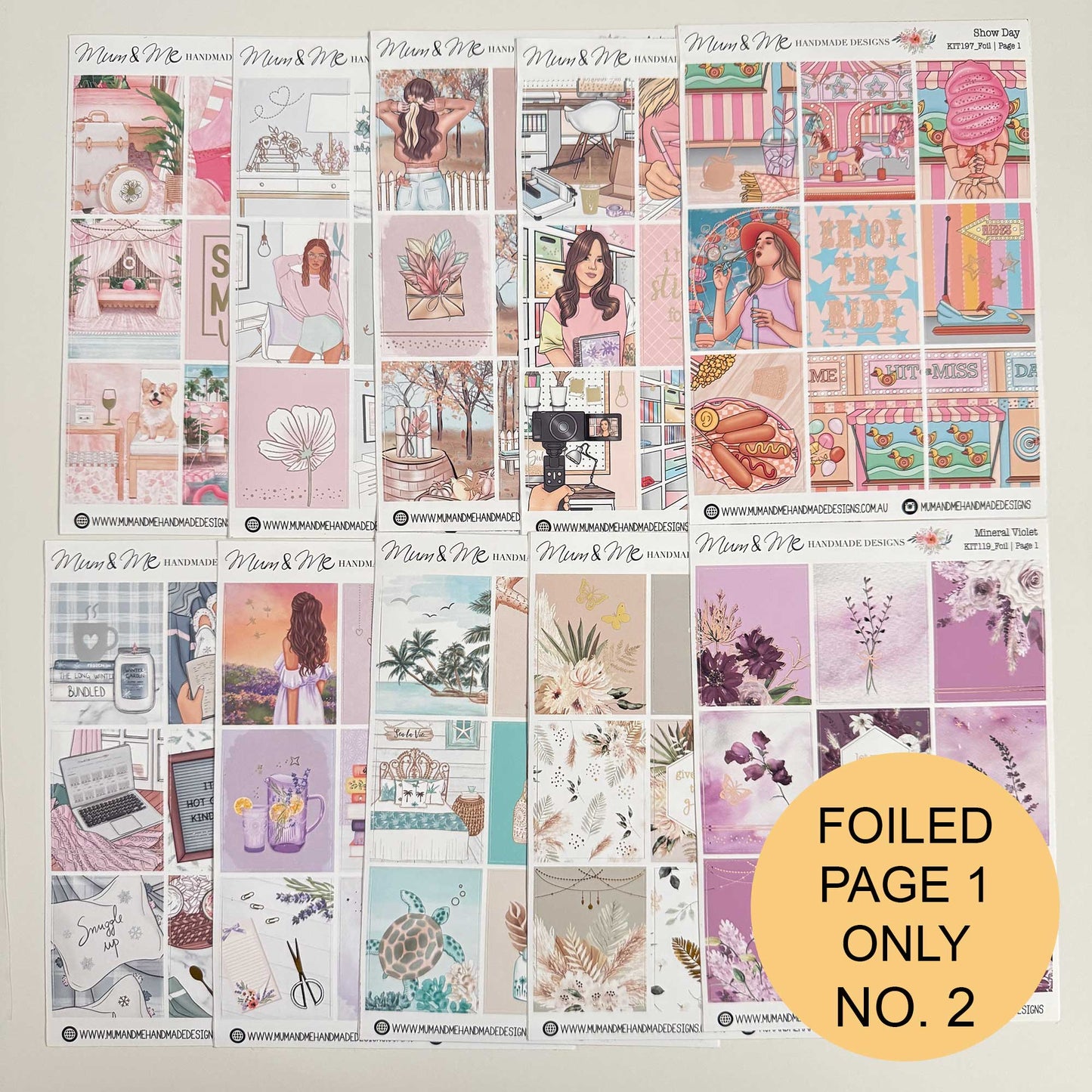 Grab Bag 2026: FOILED Washi P1