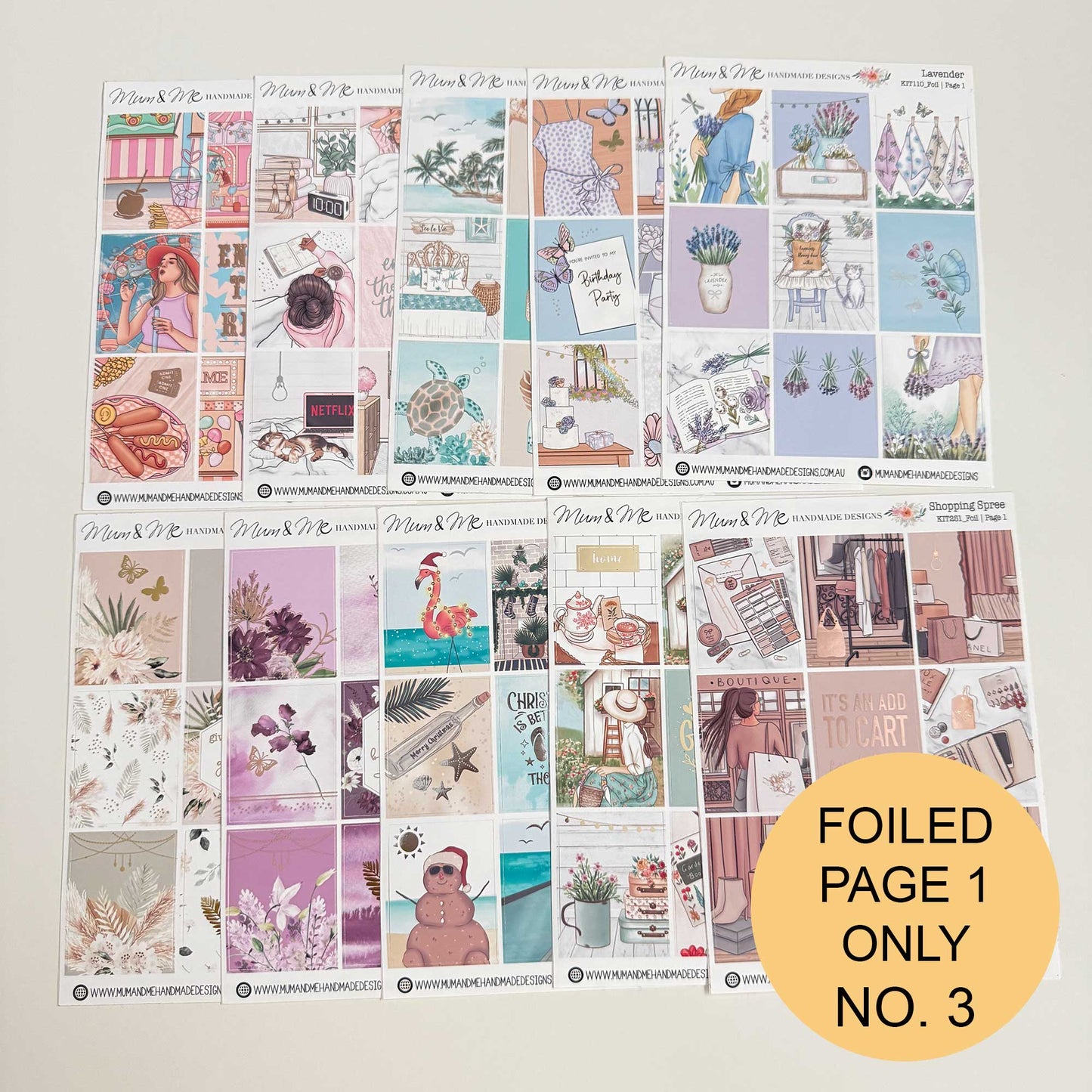 Grab Bag 2026: FOILED Washi P1