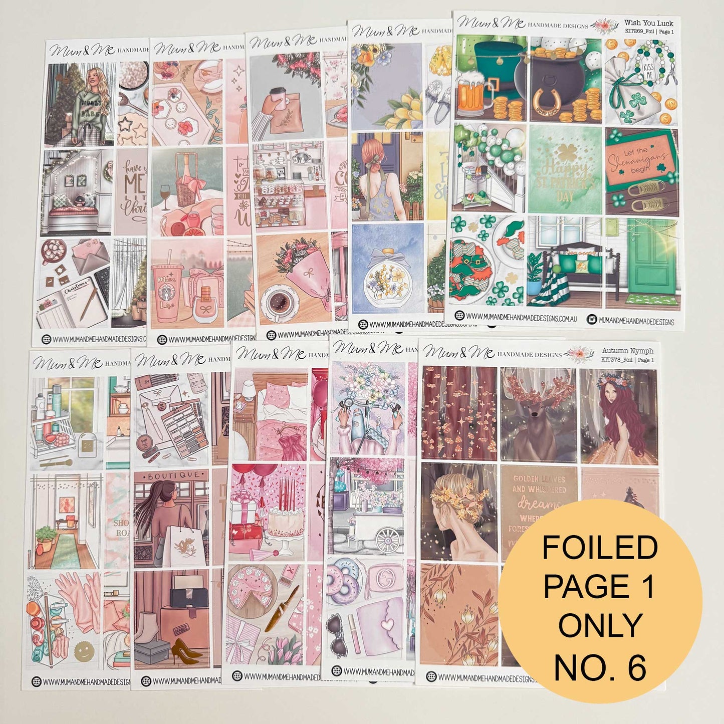 Grab Bag 2026: FOILED Washi P1