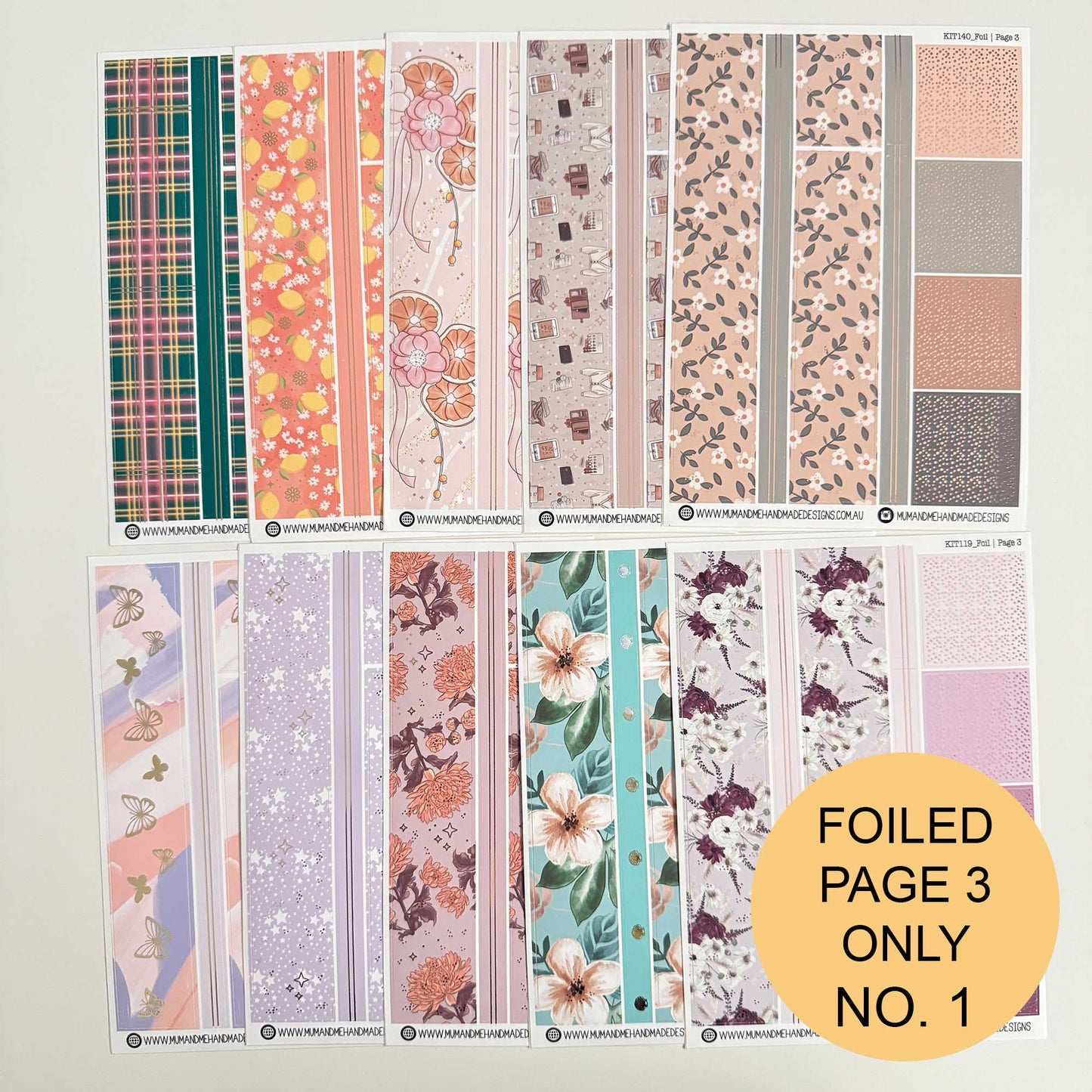 Grab Bag 2026: FOILED Washi P3