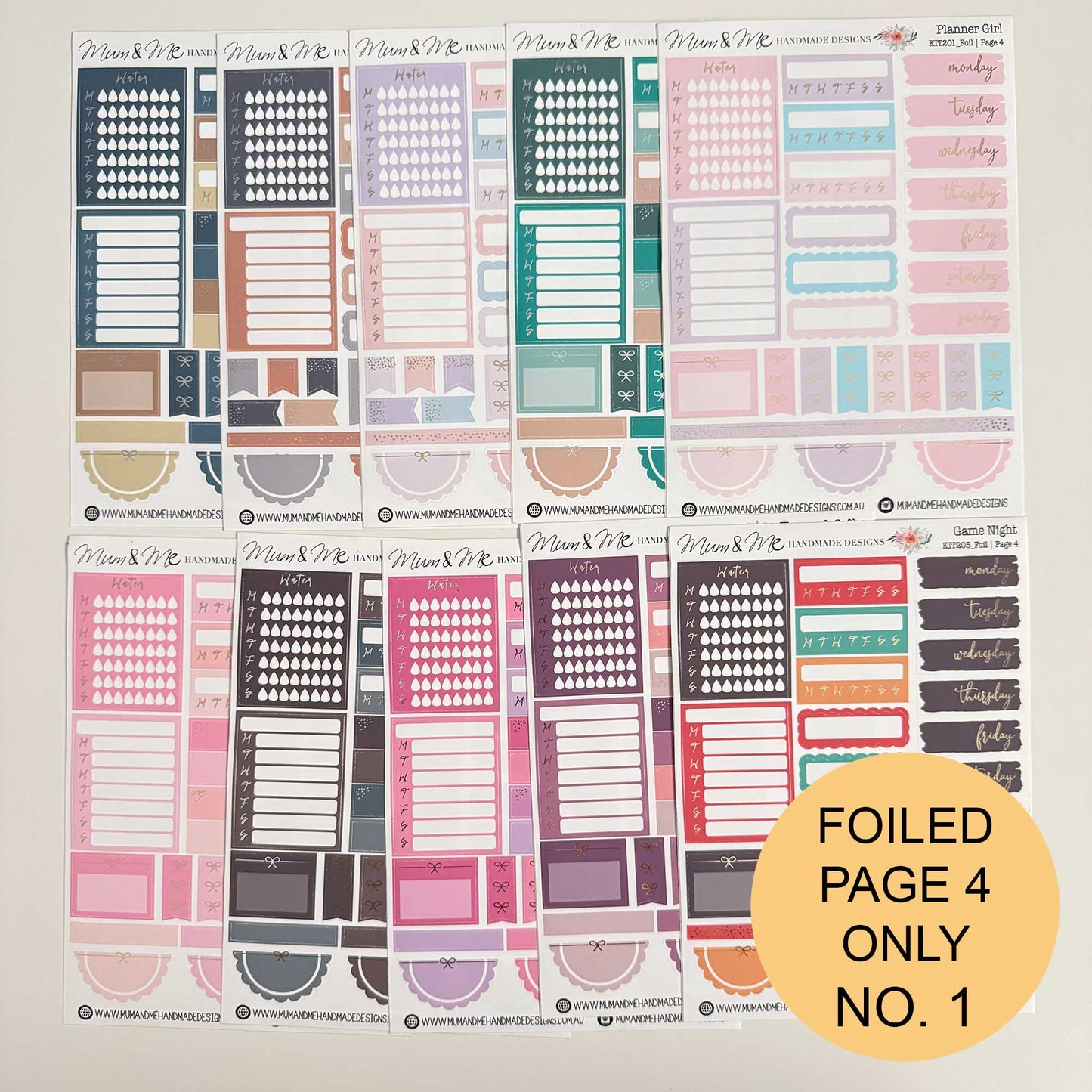 Grab Bag 2026: FOILED Washi P4