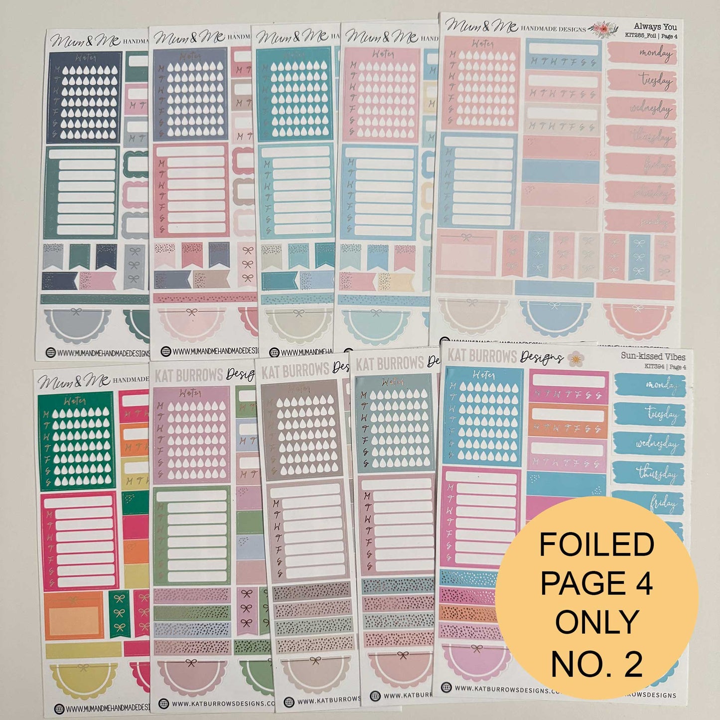 Grab Bag 2026: FOILED Washi P4