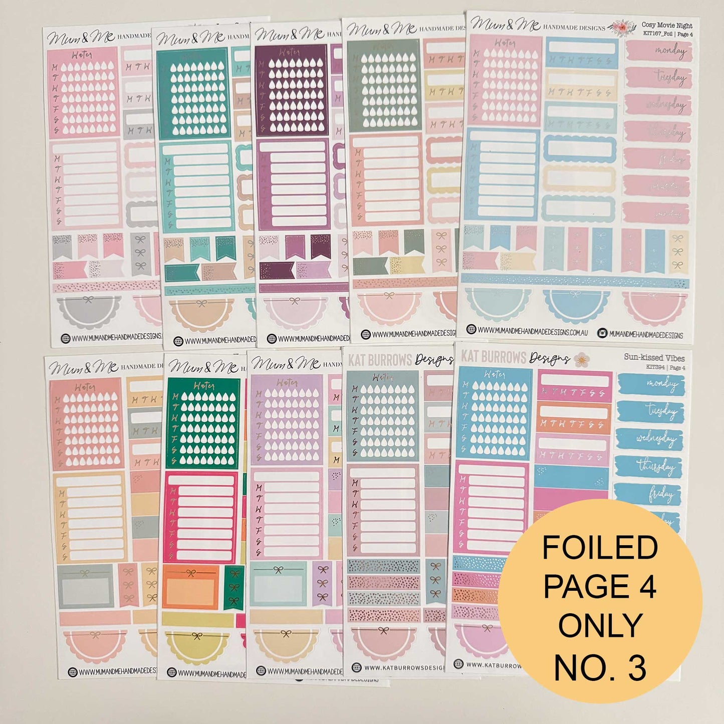 Grab Bag 2026: FOILED Washi P4