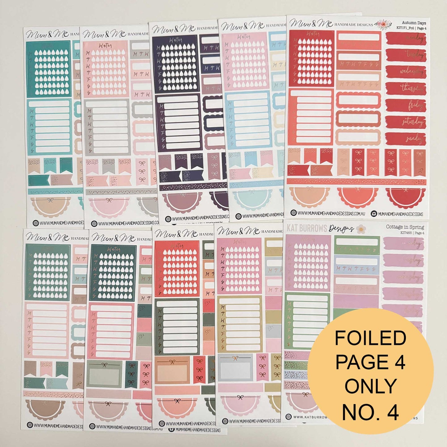 Grab Bag 2026: FOILED Washi P4