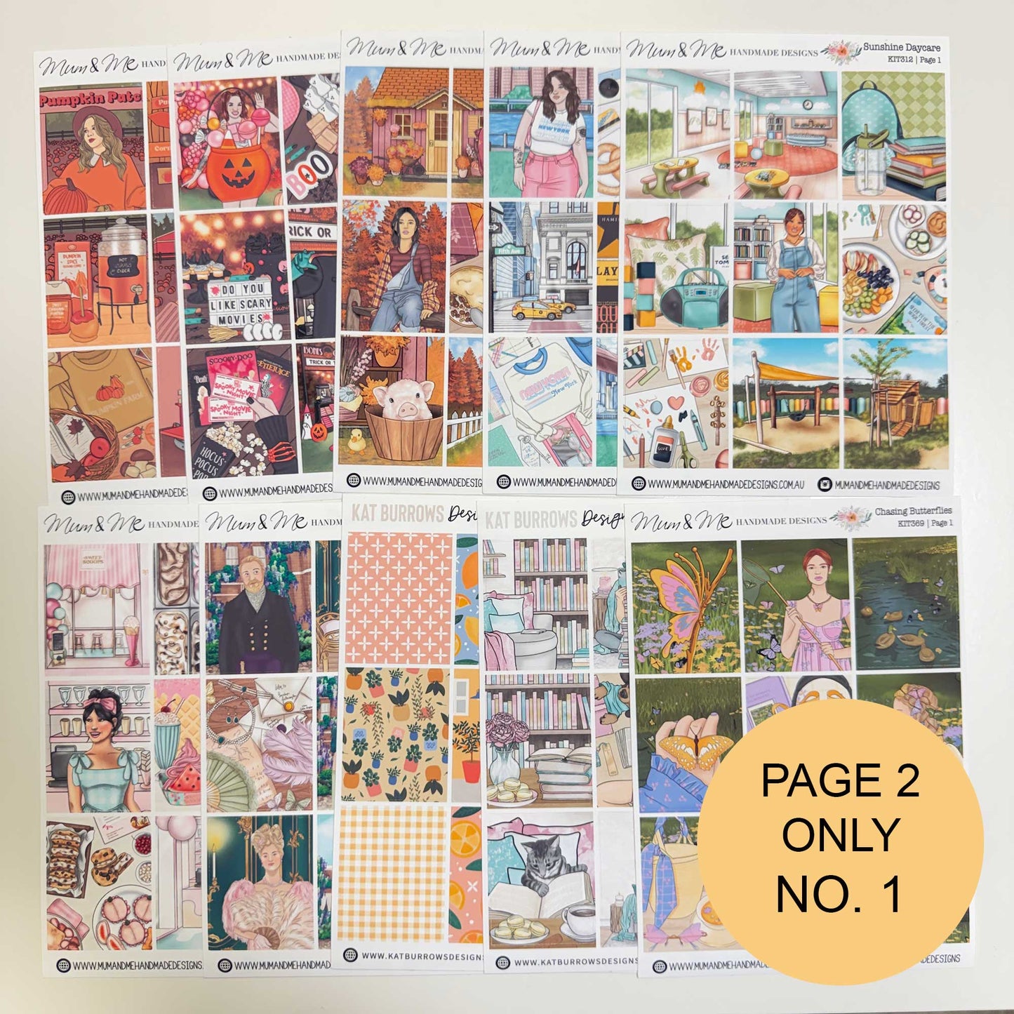 Grab Bag 2026: Single Large Sheets