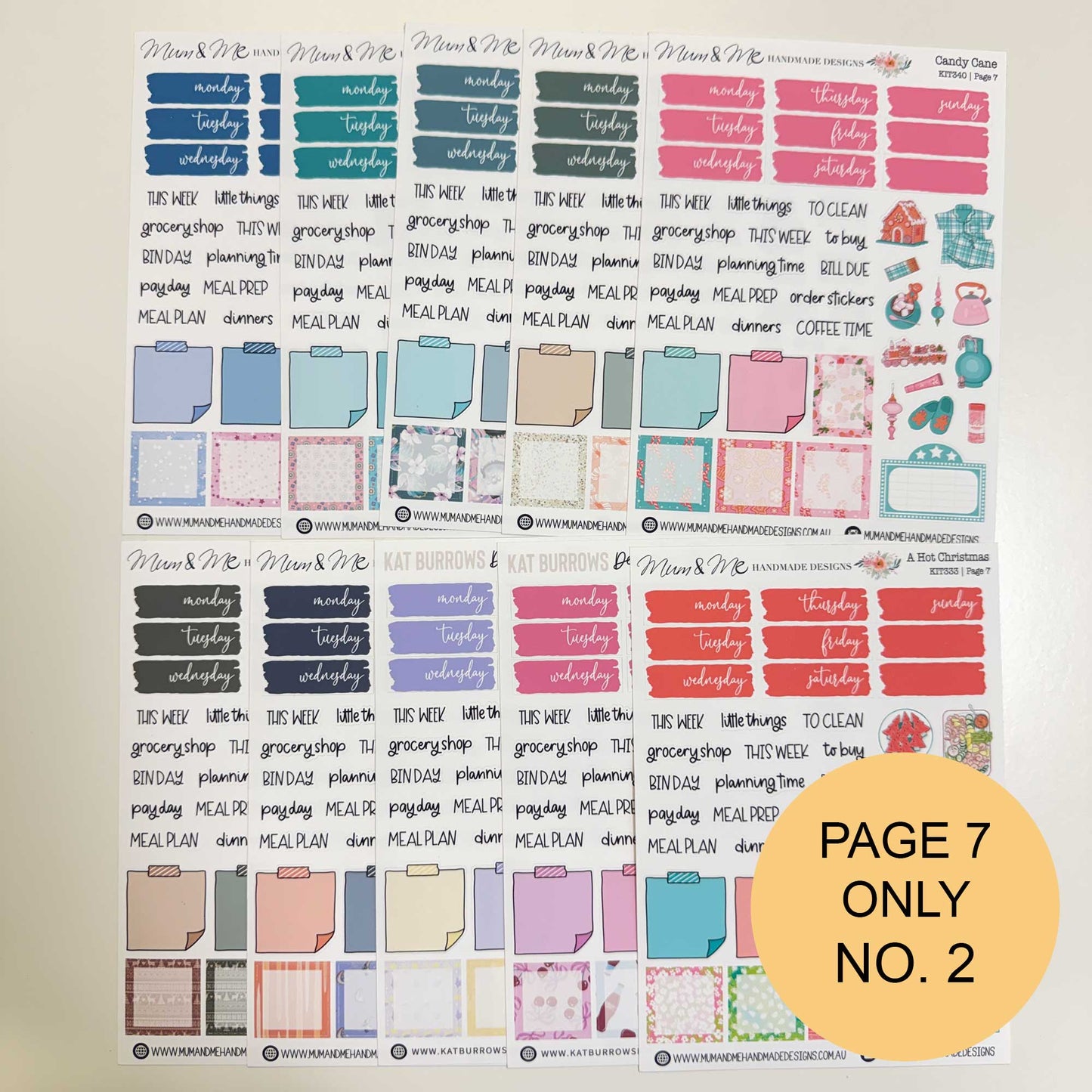 Grab Bag 2026: Single Large Sheets