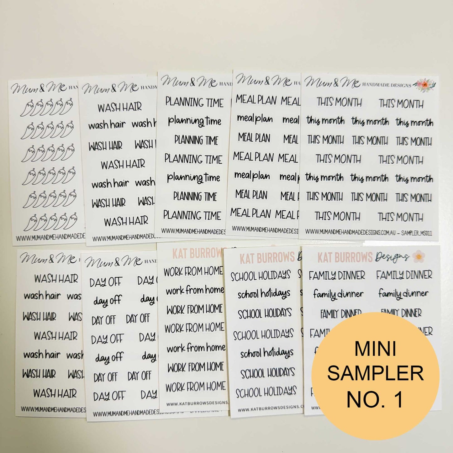 Grab Bag 2026: Mini Samplers