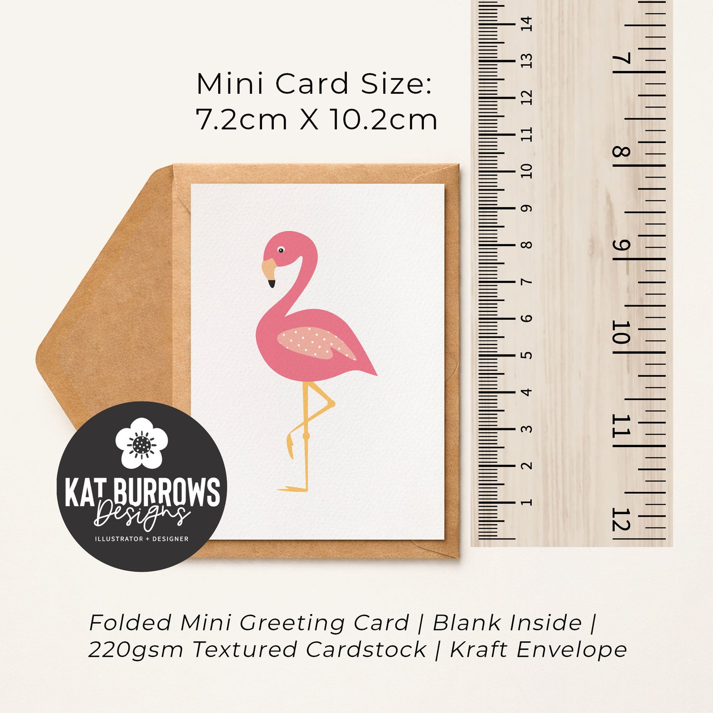 Set of 4: MINI Cards: Assorted