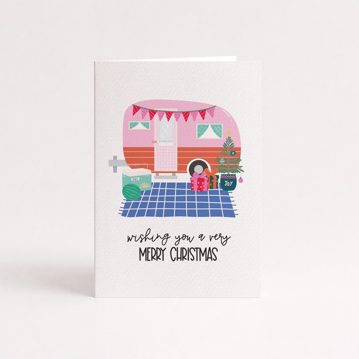 Single (1): MINI Card: Christmas Camper