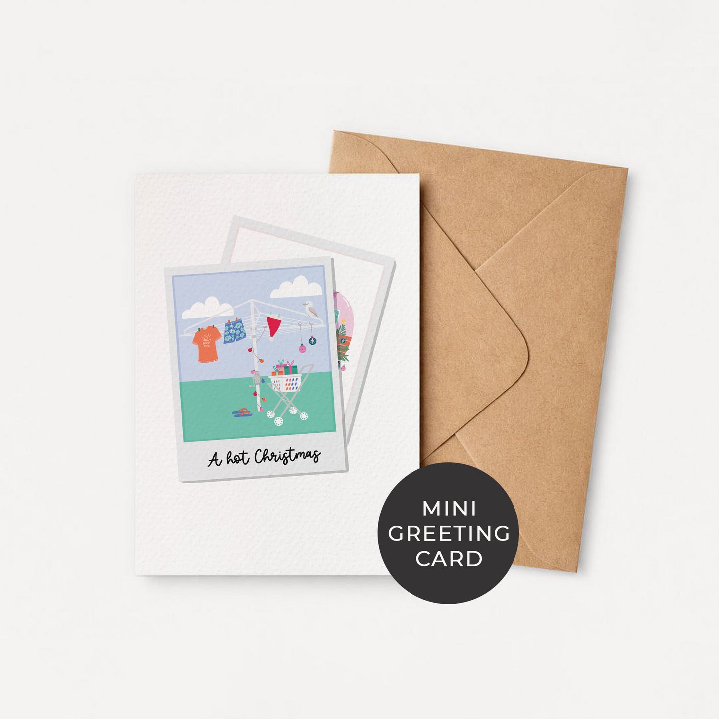 Single (1): MINI Card: Aussie Polaroids