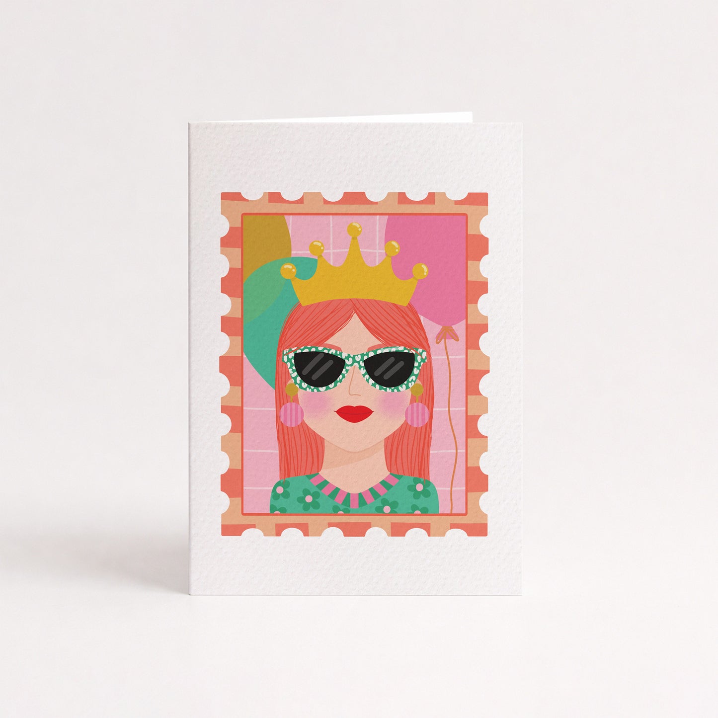 Set of 4: MINI Cards: Birthday Queen