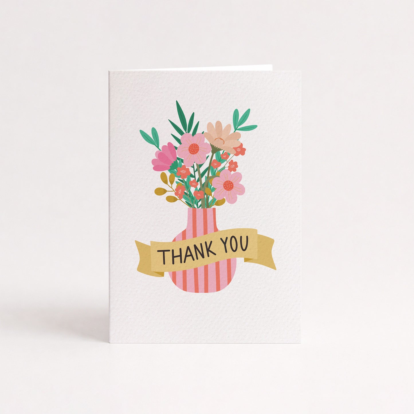 Set of 4: MINI Cards: Vase of Flowers