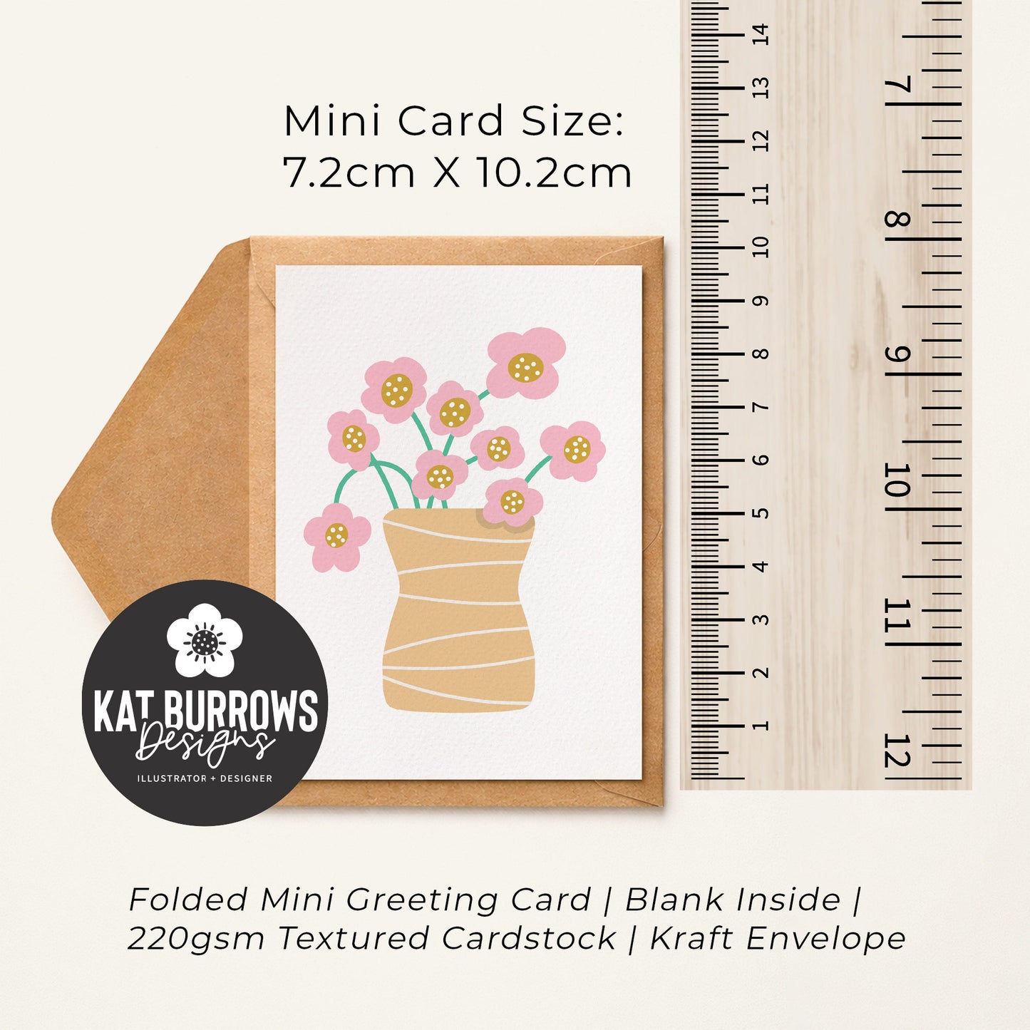 Set of 4: MINI Cards: Assorted