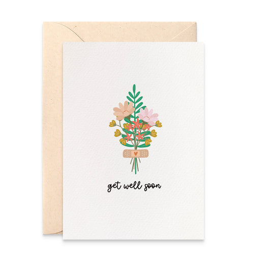 Flowers with Band-aid