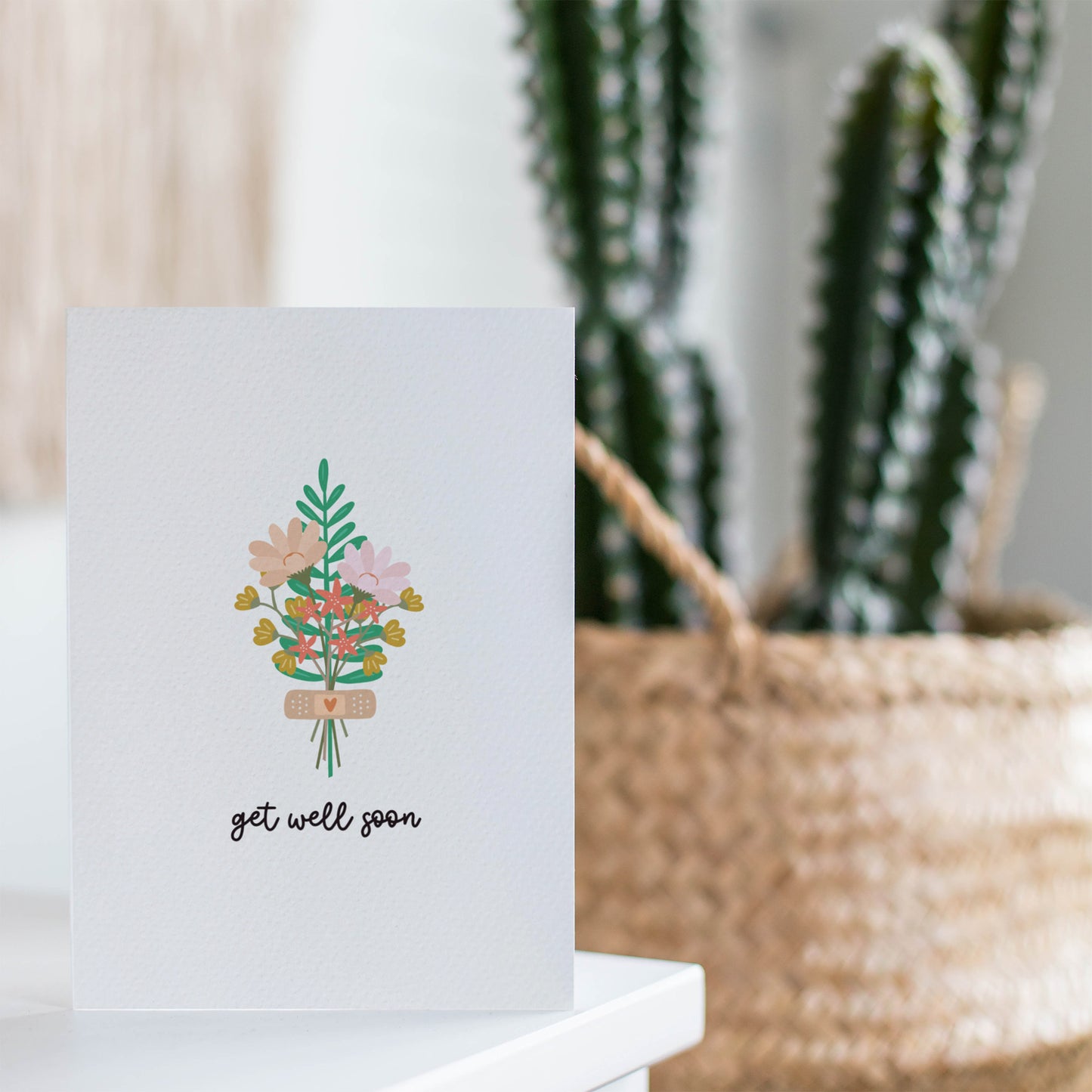 Flowers with Band-aid