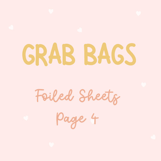 Grab Bag 2026: FOILED Washi P4
