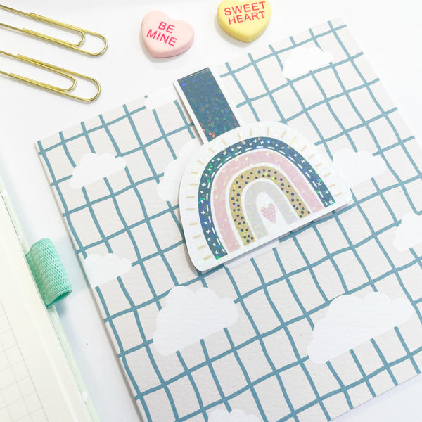 Bookmark Card: Rainbow