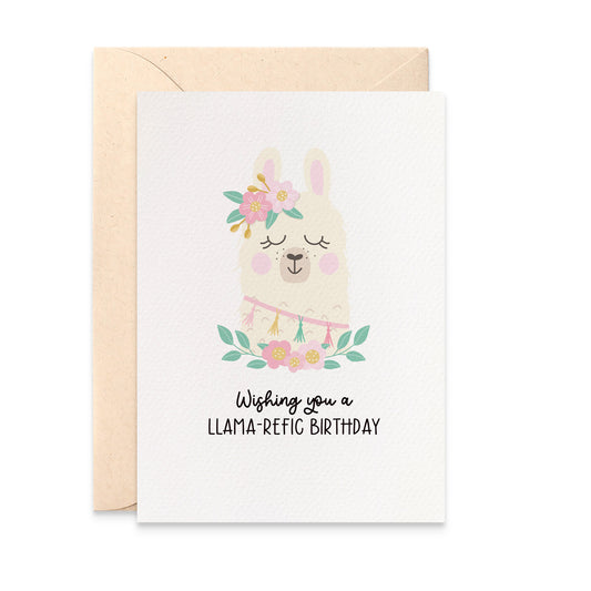 Floral Llama
