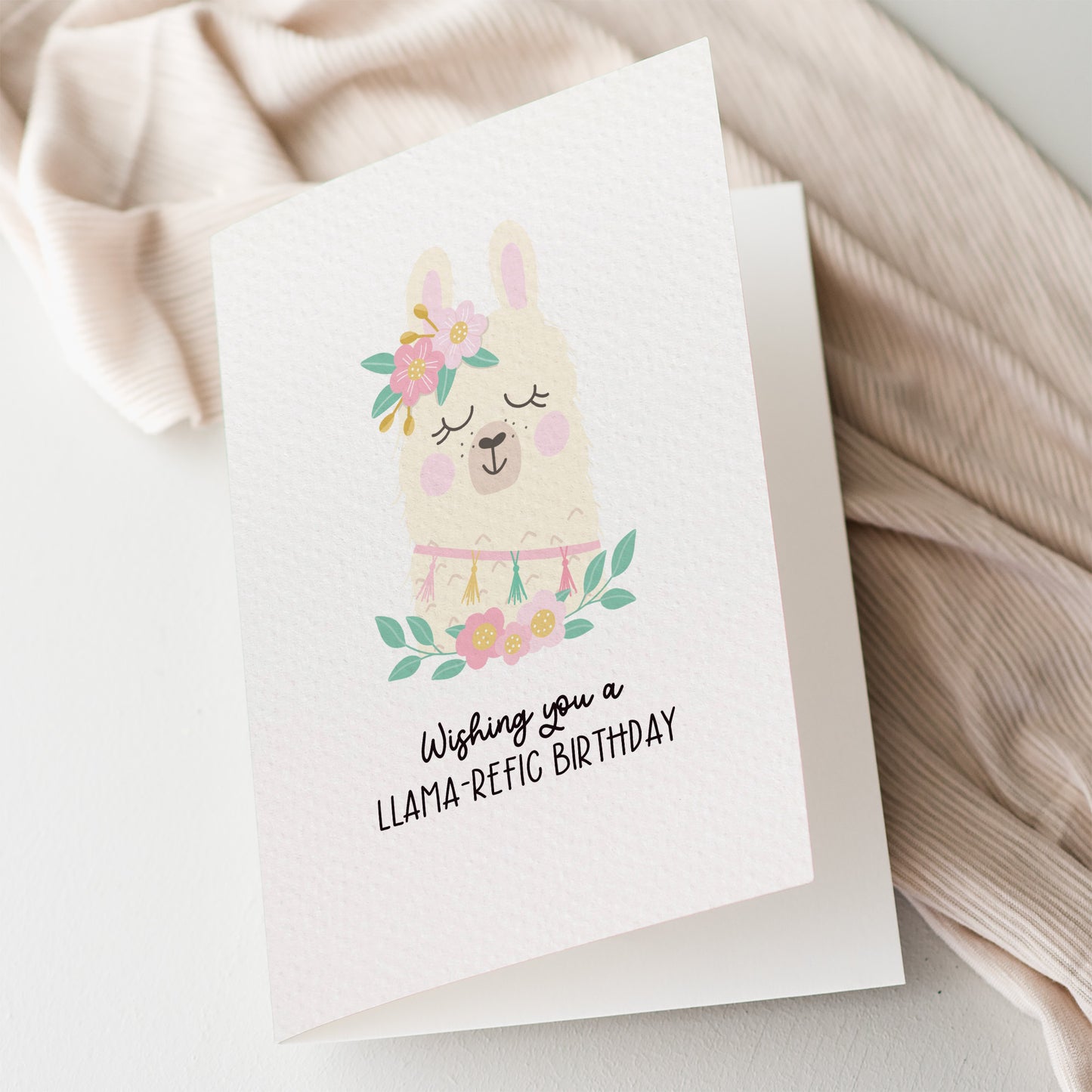Floral Llama