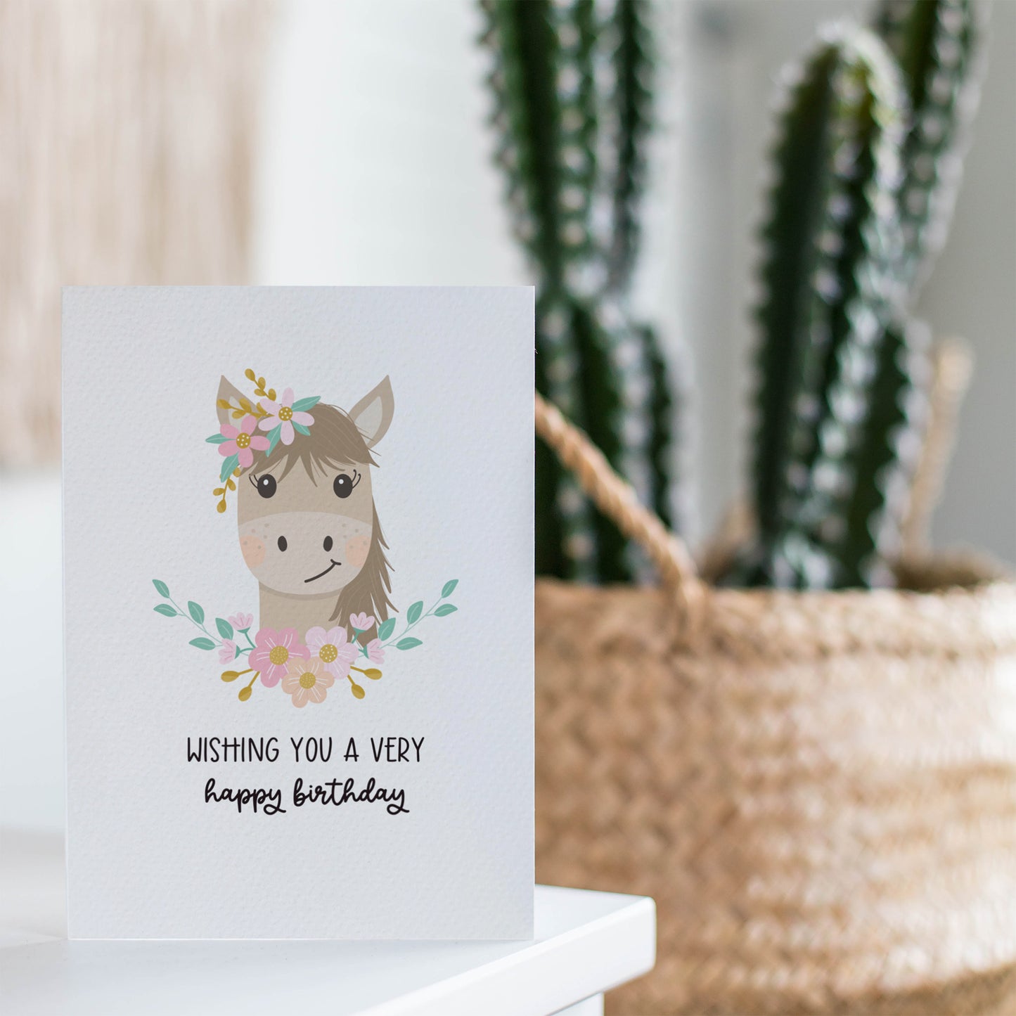 Floral Horse