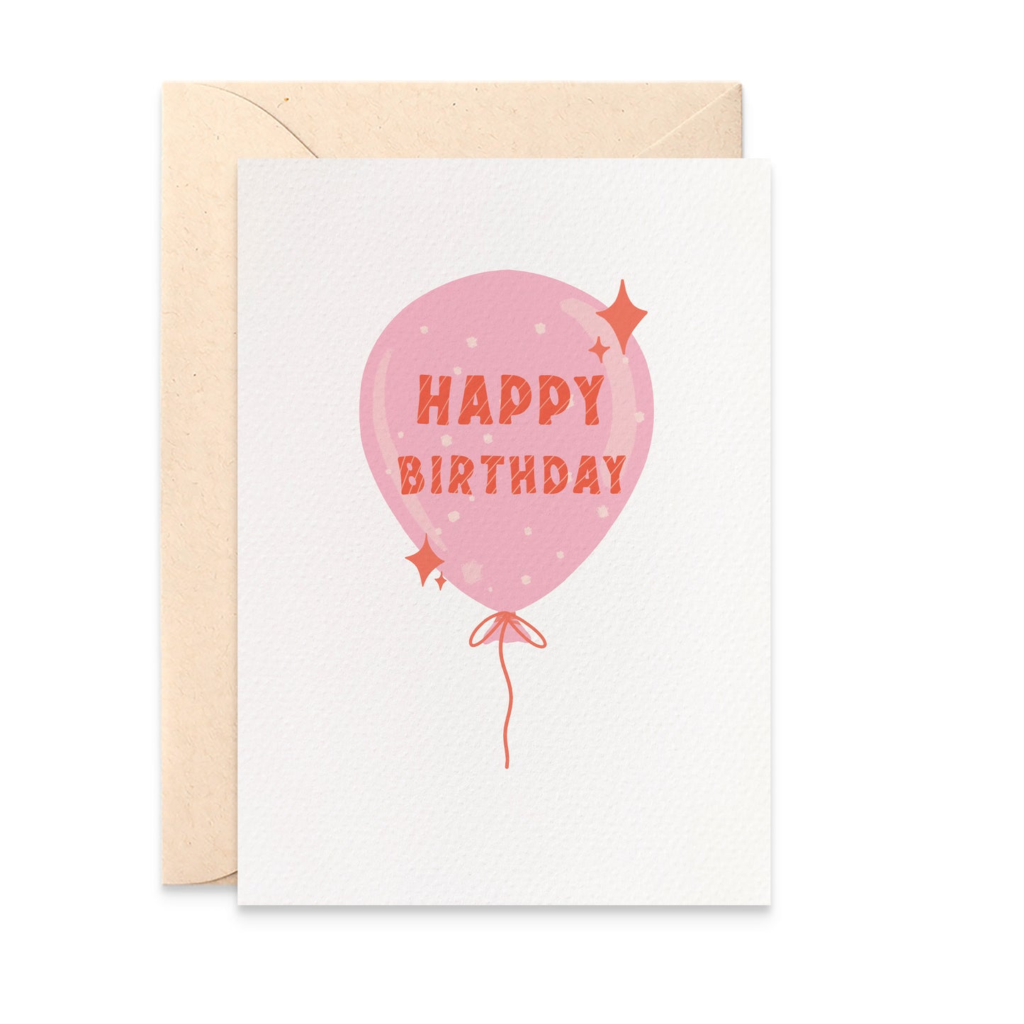 Pink Birthday Balloon