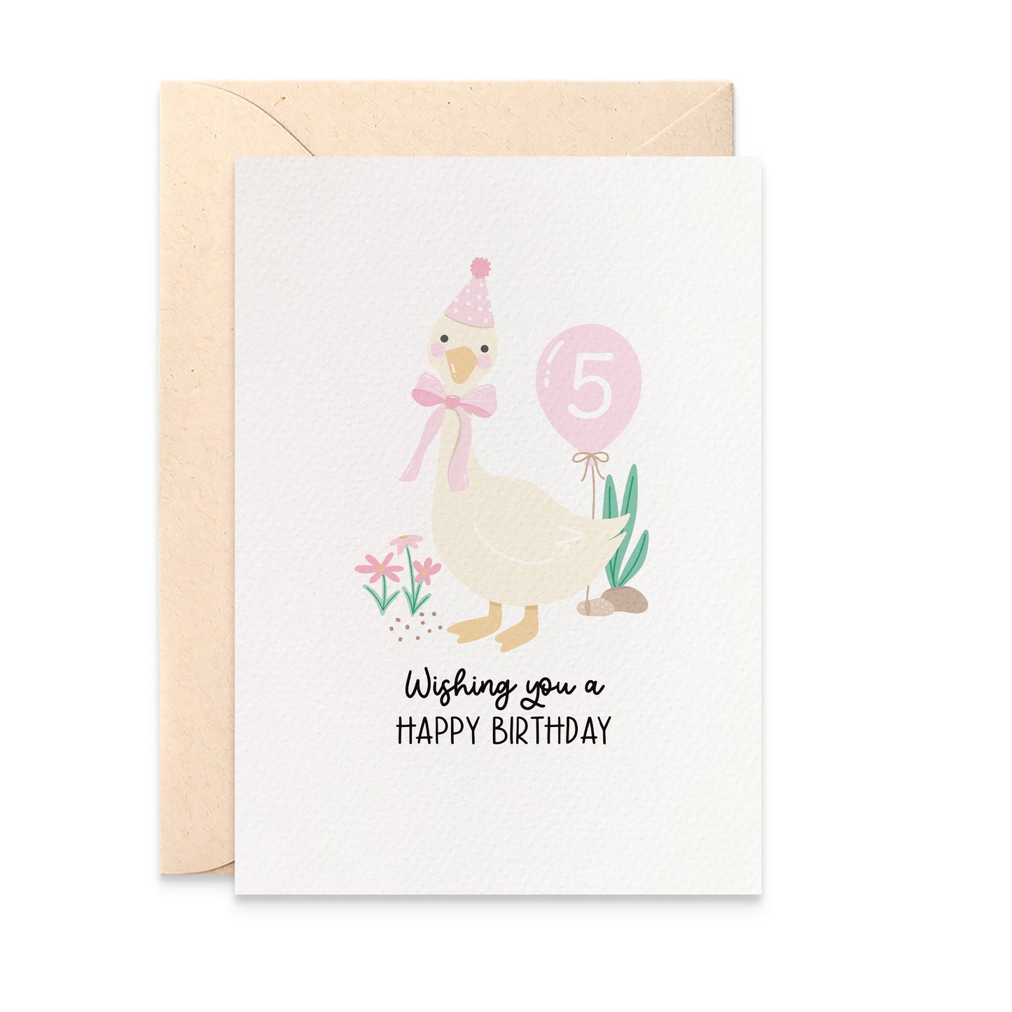 Birthday Goose Pink