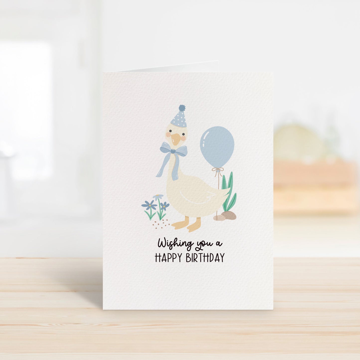 Set of 3: Birthday Goose