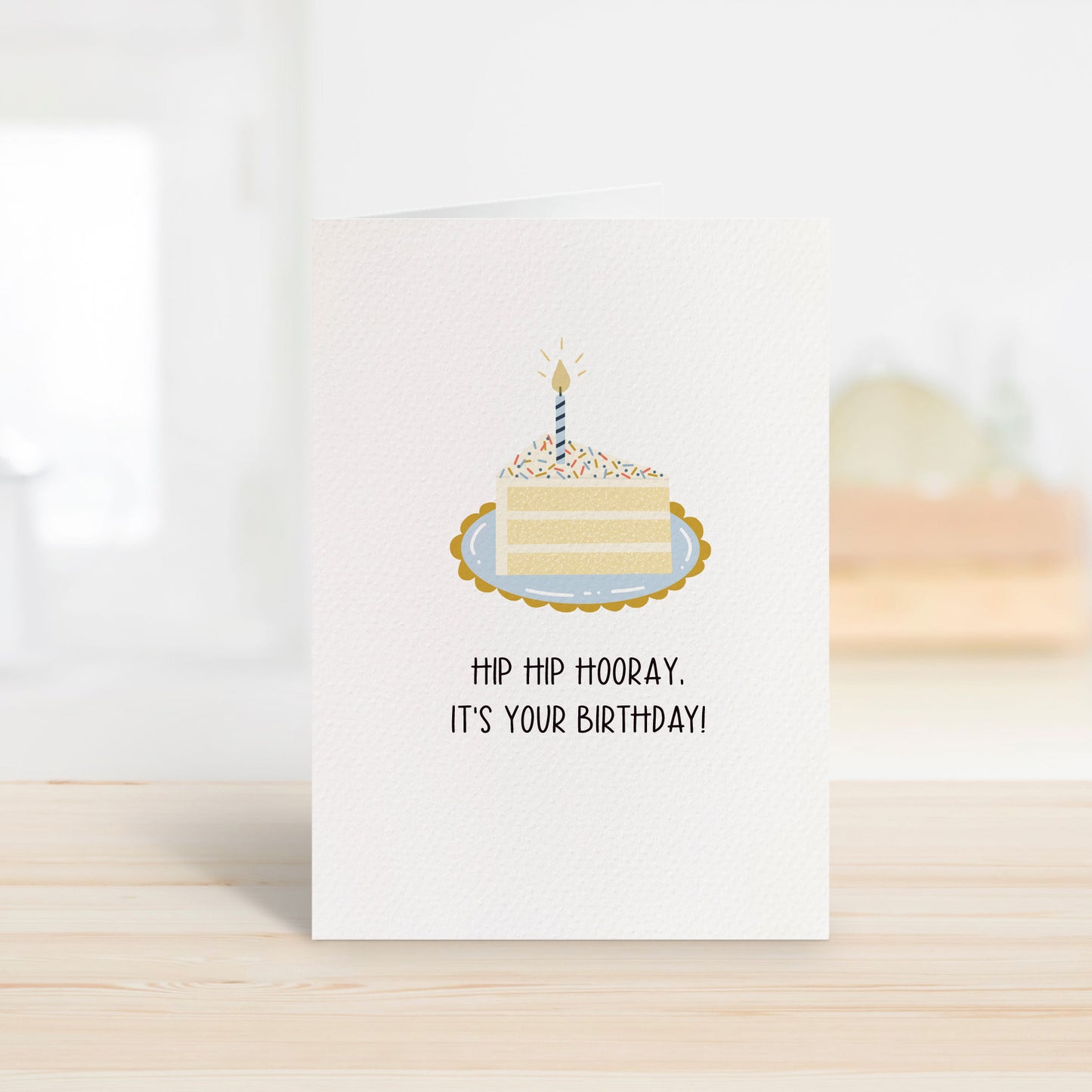 Birthday Cake Blue