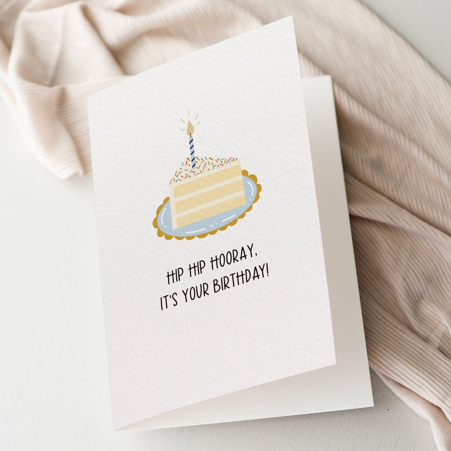 Birthday Cake Blue