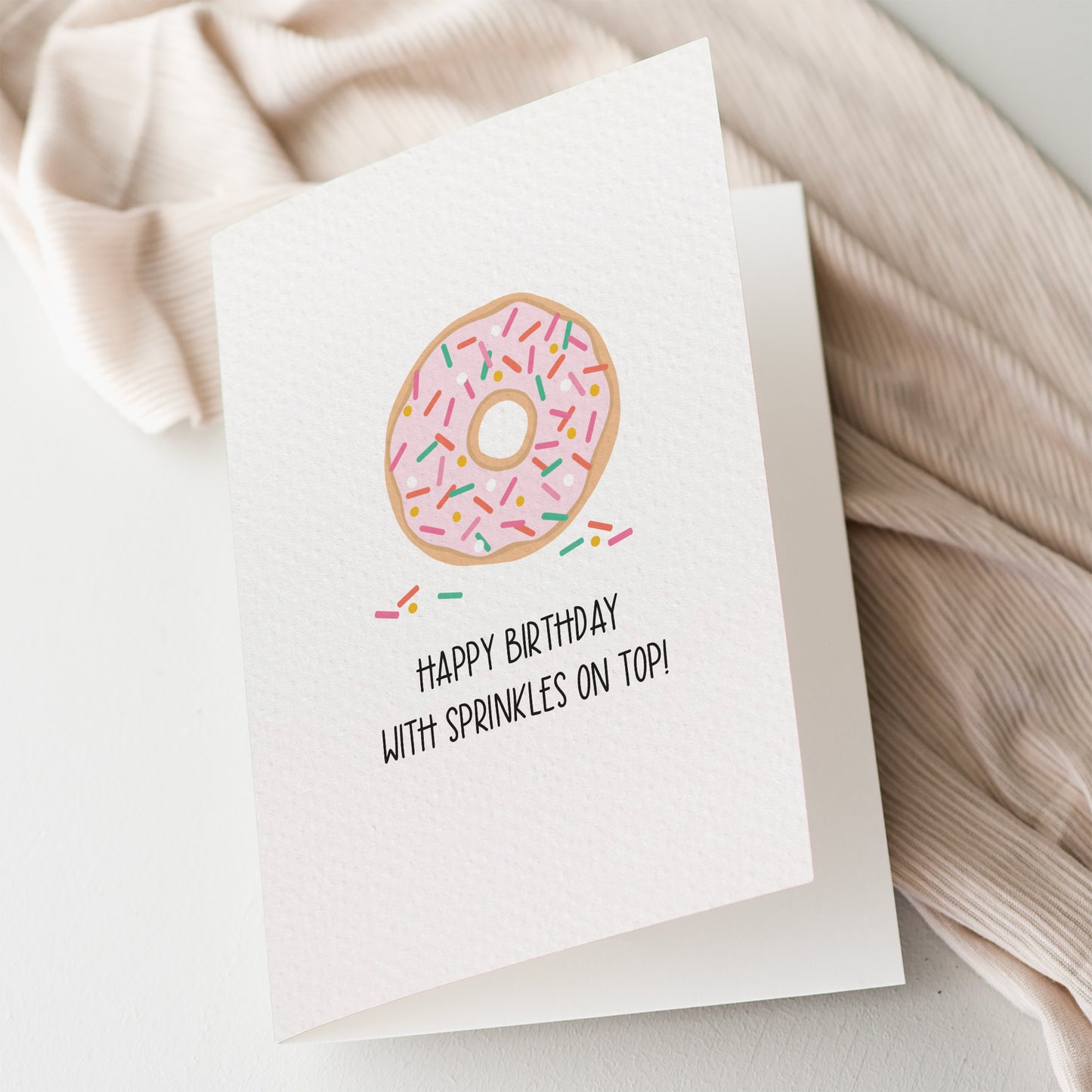 Birthday Donut