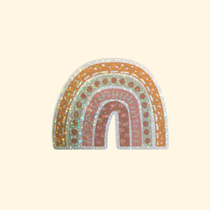 Die Cut Sticker: Boho Rainbow
