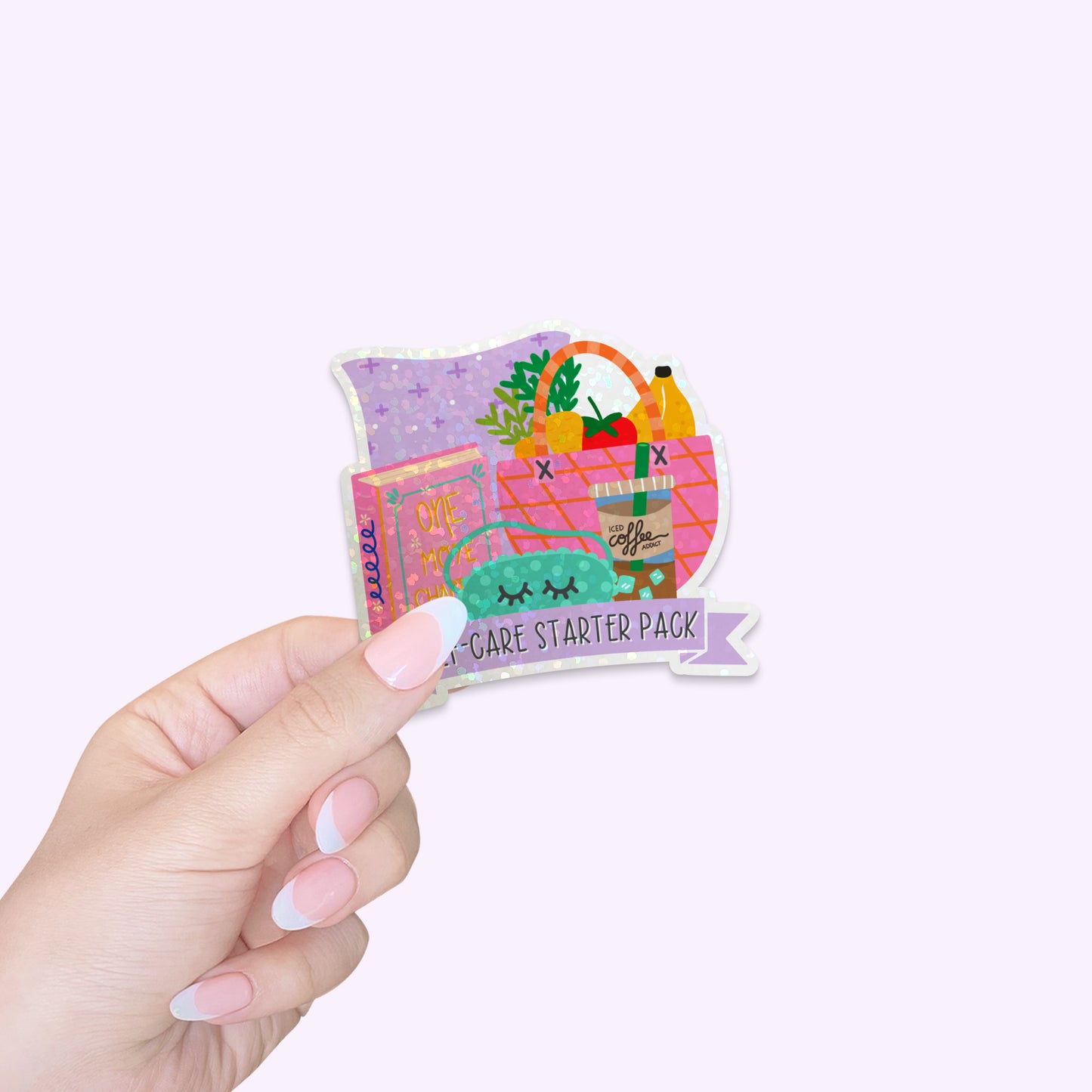 Die Cut Sticker: Self-Care Starter Pack