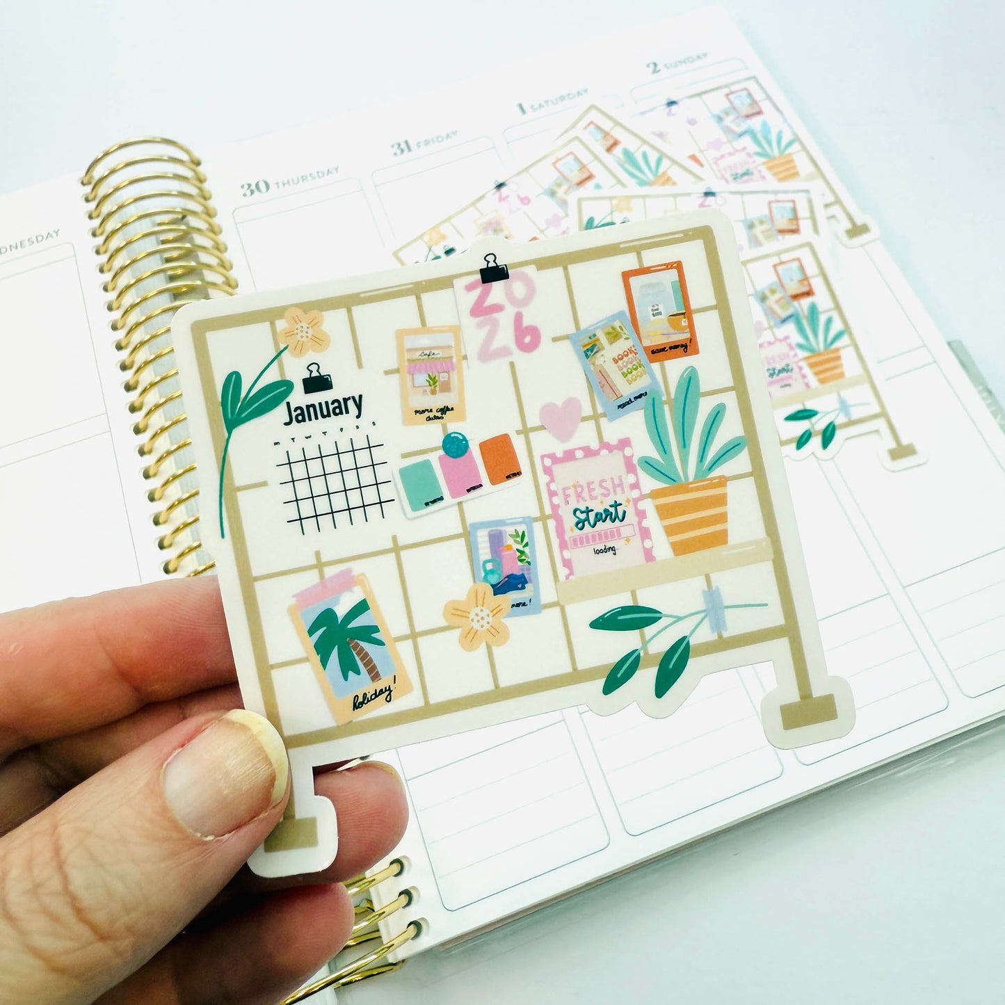 Die Cut Sticker: Mood Board